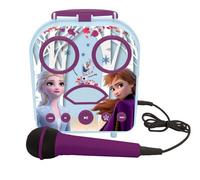 Lexibook Disney La Reine des Neiges Haut-parleur karaoké portable sans fil avec microphone