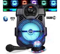 Karaoké Enfants Enceinte 250W portable Batterie MICRO HANDY180 avec USB/BLUETOOTH/ RADIO FM + RounDiams