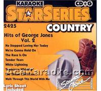 Karaoke: Hits of George Jones 2