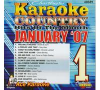 Karaoke January 2007 Country H - Karaoke: January 2007 Country Hits