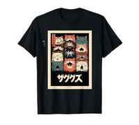 Karaoké Japonais Chats Kawaii Chantant Neko Anime Art T-Shirt