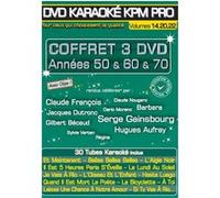 Karaoke KPM - Années 50-60-70 - Coffret DVD