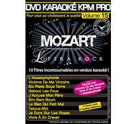 DVD Karaoké KPM Pro Vol.15 "Mozart L'Opéra Rock"