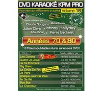 KPM DVD Karaoké KPM Pro - Vol. 16 - Années 70 & 80