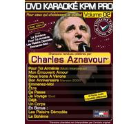 Karaoké KPM Pro Volume 2 B Charles Aznavour DVD DVD