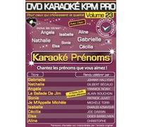 Karaoké KPM pro volume 23 - Karaoké prénoms E