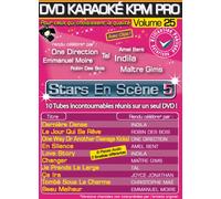 Karaoké KPM pro volume 25 - Stars en scène 5 - Tubes 2014 & 2015 DVD
