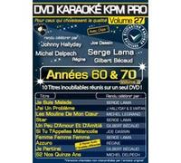Karaoké KPM Pro Volume 27 Années 60 and 70 - DVD E