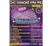 KPM – DVD karaoké KPM Pro Vol.09 «Stars en Scène»