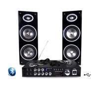 Karaoké - LTC - STAR3-BT - Amplificateur 80 W - 2 Enceintes - 2 Micros Filaire