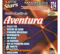 Karaoke Music CDG: Latin Stars Vol. 274 - Canta al estilo de Aventura CDG