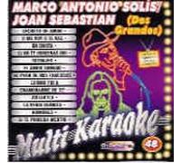 Karaoke Music CDG: MultiKaraoke OKE-0048 MARCO ANTONIO SOLIS Y JOAN SEBASTIAN CDG
