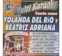 Karaoke Music CDG: MultiKaraoke OKE-0174 Yolanda Del Ro Y Beatriz Adriana CDG