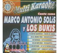 Karaoke Music CDG: MultiKaraoke OKE-0183 Marco Antonio Sols Y Los Bukis CDG