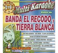Karaoke Music CDG: MultiKaraoke OKE-0219 Canta como Banda El Recodo y Tierra Blanca CDG