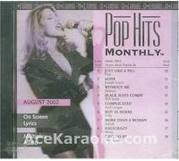 Karaoke Music CDG: Pop Hits Monthly Pop August 2002 CDG