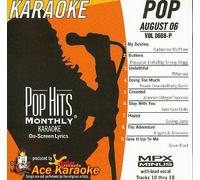Karaoke Music CDG: Pop Hits Monthly Pop - August 2006 CDG