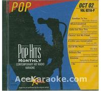 Karaoke Music CDG: Pop Hits Monthly Pop October 2002 CDG