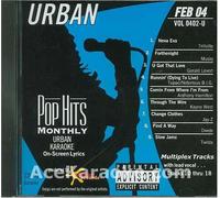 Karaoke Music CDG: Pop Hits Monthly Urban February 2004 CDG