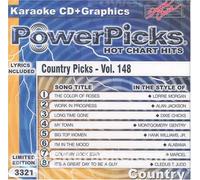 Karaoke Music CDG: Sound Choice Picks CDG SC3321 - Country Picks Vol. 148
