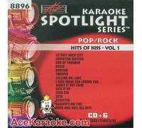 Karaoke Music CDG: Sound Choice Spotlight CDG SCG8896 - Hits Of Kiss Vol. 1