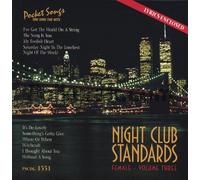Karaoke: Night Club Standards 3-Female
