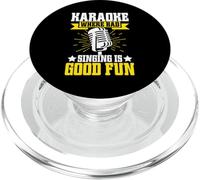 Karaoké où Le Mauvais Chant est Un Bon karaoké Amusant PopSockets PopGrip pour MagSafe