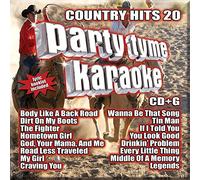 Various Artists – Party TYME Karaoke: Country Hits 20 – CD