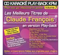 Karaoké Play-Back Kpm Vol. Claude François"