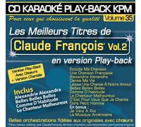 Karaoké Play-Back Kpm Vol. Claude François Vol.