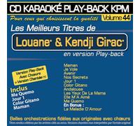 Karaoké Play-Back Kpm Vol. Louane & Kendji Girac"
