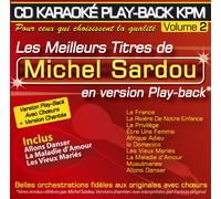 Karaoké Play-Back Kpm Vol. Michel Sardou"
