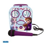 Lexibook Disney La Reine des Neiges Haut-parleur karaoké portable sans fil avec microphone