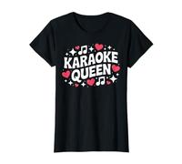 Karaoké Queen Cute Singing Night Femmes et Filles T-Shirt