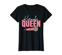 Karaoke Queen Microphone de Bar Amusant pour Amateurs de karaoké T-Shirt