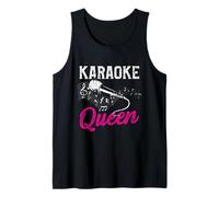 Karaoké Queen Night? Funny Singer Bar Music Lover Singing Débardeur