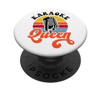 Karaoke Queen PopSockets PopGrip Adhésif