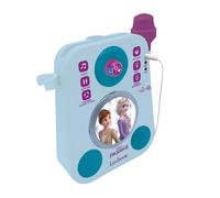 Karaoké Reine des Neiges avec deux microphones et effets lumineux et sonores