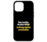 Karaoké Superstar Coque pour iPhone 12 Pro Max