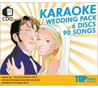 Karaoke Wedding Pack 6 Discs 90 Songs - Top Tunes TT-WP