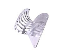 Karasto 5121 Support mural pour tuyau en aluminium 26,6 x 10,8 cm