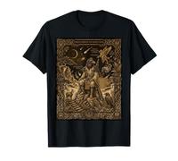 Karasu Tengu Carte de Tarot Mythe céleste Yokai T-Shirt