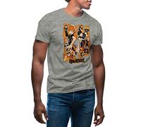 Karasuno High School Team Haikyu T-Shirt Gris pour Homme Size M