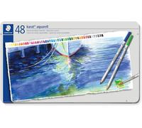 Karat Aquarell, Crayons De Couleur Aquarellables De Qualité Professionnelle, Grande Miscibilité Des Couleurs, Boîte Métal De 24 Crayons Assortis, 125 M24