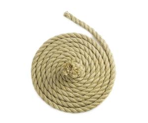 KARAT Corde de Jute Naturelle Tosadée Arnold - Corde à Grimper en Jute 100% Naturel - Extra Résistant, Ficelle Cordage pour Bricolage, Jardinage, décoration, DIY, Arbre à Chat (Ø 14mm, 50 mètres)