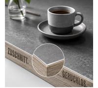 KARAT Film de protection de table, transparent mat, avec bords biseautés, nappe sur mesure, taille au choix, impérial, l x L : 135 x 170 cm