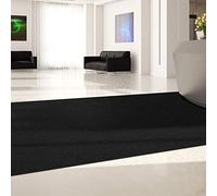 KARAT Hong Kong Paillasson Absorbant la Saleté, Antidérapant, Noir, 100 cm x 100 cm