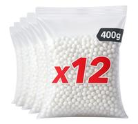 KARAT Lot de 12 granulés déshumidificateurs 400 g - Lot de 12 recharges pour déshumidificateur - Pour protection contre les moisissures et les odeurs jusqu'à 40 m²