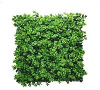 KARAT - Mur végétal Artificiel - Plantes artificielles à Fixer au Mur - Décoration Murale élégante pour Une Ambiance Naturelle - Résistante aux intempéries (Pachysandra, 50 x 50 cm)