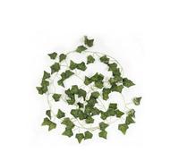 KARAT - Mur végétal Artificiel - Plantes artificielles à Fixer au Mur - Décoration Murale élégante pour Une Ambiance Naturelle - Résistante aux intempéries (Efeu, 2,15 m - 12 pièces)